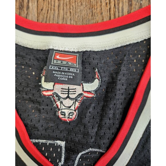 Vintage Nike Chicago Bulls Scottie Pippen Jersey Size 2XL +2 Length Worn HTF - Picture 8 of 16